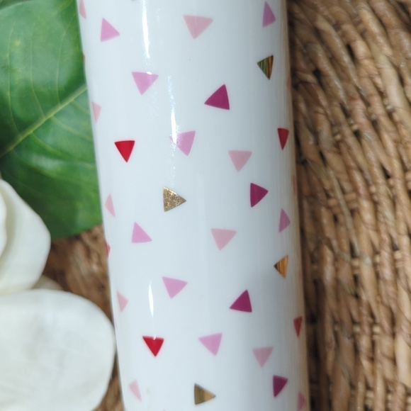 Ceramic Multi Color Triangle Confetti Rolling Pin 17.5” - Picture 2 of 11